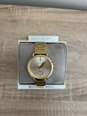 Michael Kors MK3639 Portia Gold Dial Women's Watch